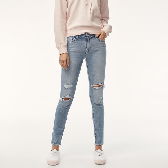 Aritzia x Levi's 721 Skinny Jeans - Picture 1 of 2
